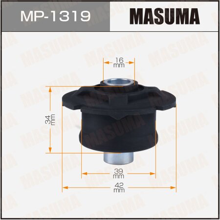 Втулка резиновая Masuma, MP-1319