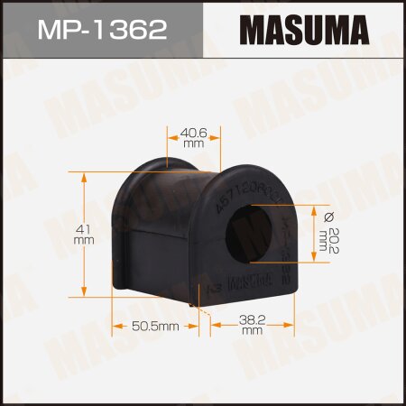 Stabilizer bar bushing Masuma, MP-1362