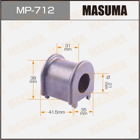 Втулка стабилизатора Masuma, MP-712