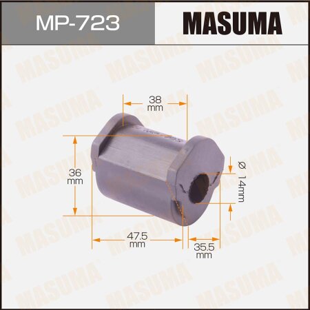 Втулка стабилизатора Masuma, MP-723