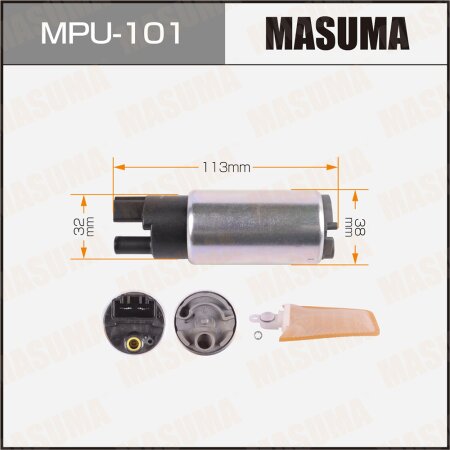 Насос топливный Masuma (сетка в комплекте MPU-002), MPU-101