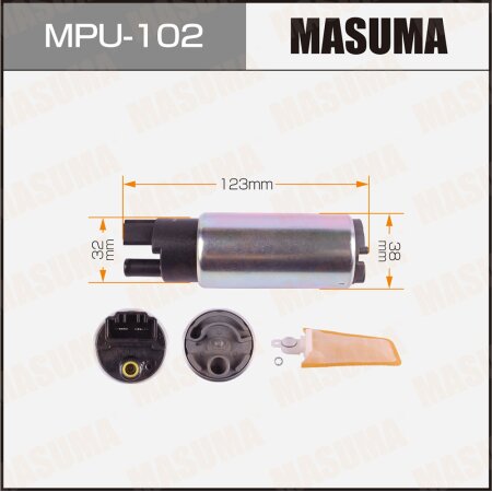 Насос топливный Masuma (сетка в комплекте MPU-002), MPU-102