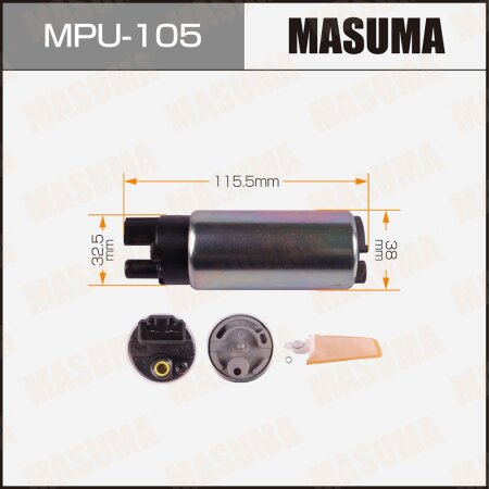Насос топливный Masuma (сетка в комплекте MPU-002), MPU-105