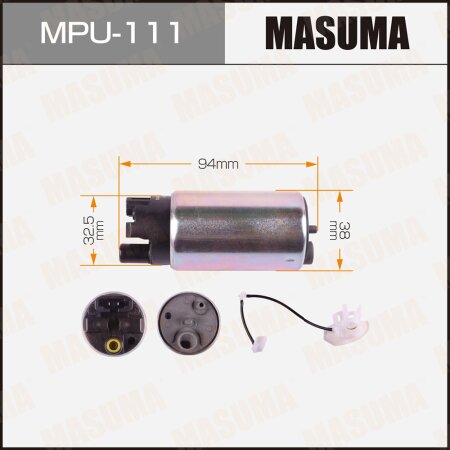 Насос топливный Masuma (сетка в комплекте MPU-053), MPU-111