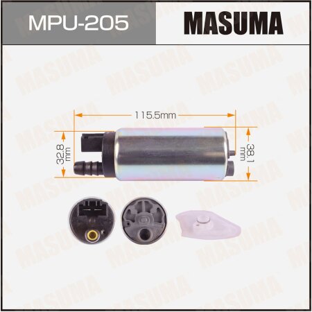 Насос топливный Masuma (сетка MPU-031), MPU-205