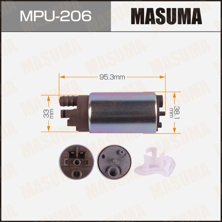 Насос топливный Masuma (сетка в комплекте MPU-030), MPU-206