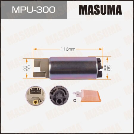 Насос топливный Masuma (сетка в комплекте MPU-040), MPU-300