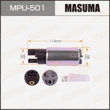 Насос топливный Masuma (сетка в комплекте MPU-002), MPU-501