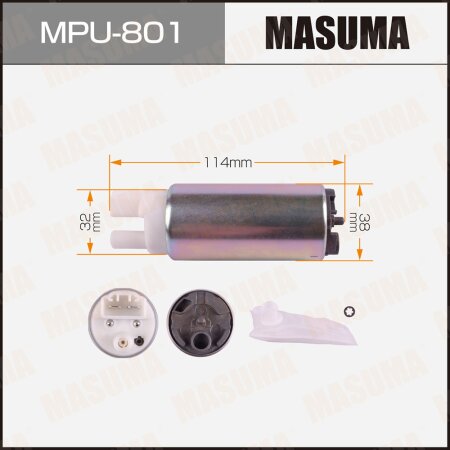 Насос топливный Masuma (сетка в комплекте MPU-001), MPU-801
