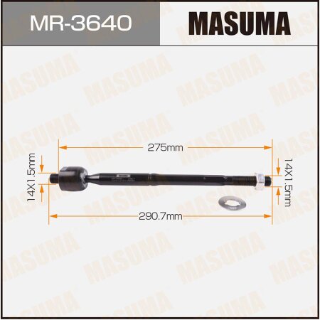 Тяга рулевая Masuma, MR-3640