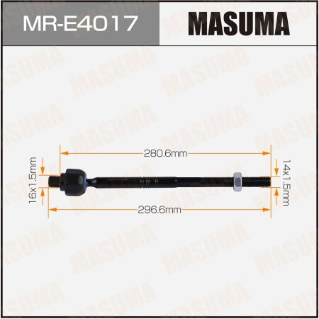 Тяга рулевая Masuma, MR-E4017