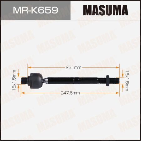 Тяга рулевая Masuma, MR-K659