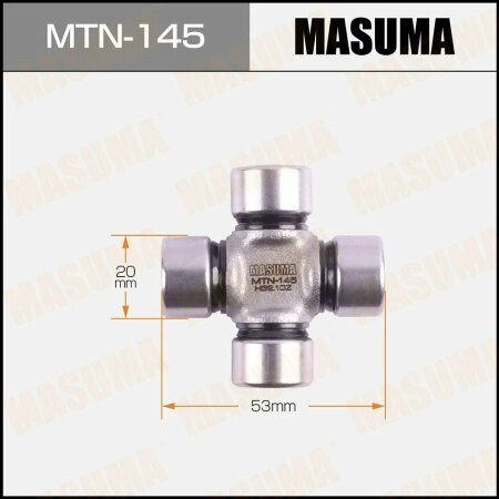 Крестовина вала карданного 20.06x52.8 Masuma, MTN-145