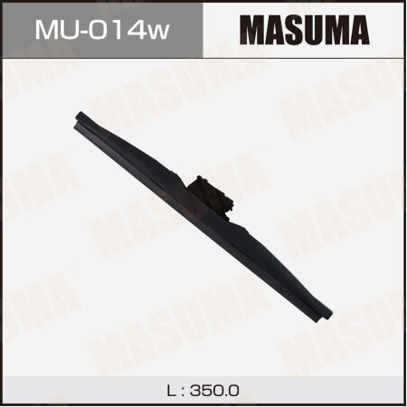 Щетка стеклоочистителя Masuma Nano Graphite 14" (350мм) зимняя, крепление J-hook, MU-014W