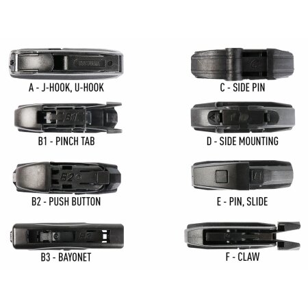 Щетка стеклоочистителя Masuma 17" (425мм) бескаркасная, 8 адаптеров в комплекте, MU-017U