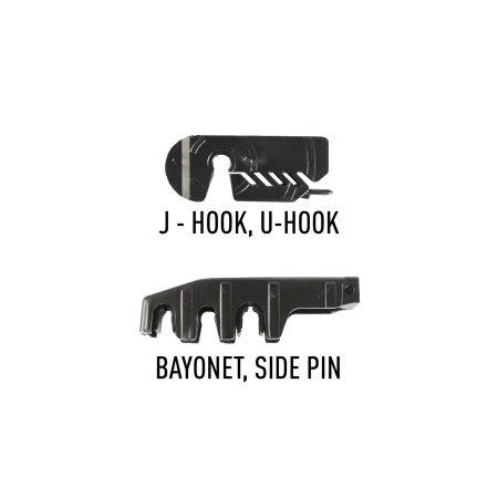 Щетка стеклоочистителя Masuma Optimum 23" (575мм) каркасная, адаптер крепления Bayonet 7.2x2.5, Pin, Small J-Hook (9х3), MU-023S