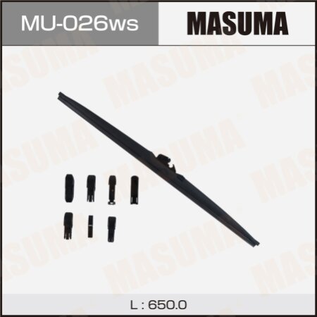 Щетка стеклоочистителя Masuma Optimum 26" (650мм) зимняя,  7 адаптеров в комплекте, MU-026ws