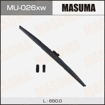 Щетка стеклоочистителя Masuma Nano Graphite 26" (650мм) зимняя, крепление DNTL1.1, MU-026xW