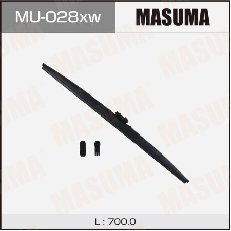 Щетка стеклоочистителя Masuma Nano Graphite 28" (700мм) зимняя, для TOYOTA PRIUS 50, крепление DNTL1.1, MU-028xW