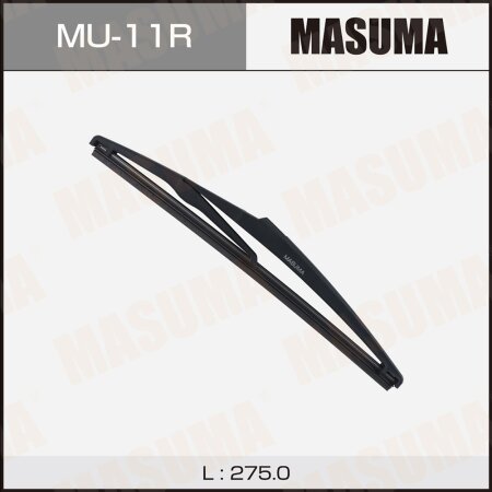 Щетка заднего стеклоочистителя Masuma 11" (275мм) пластиковая, крепление Roc Lock 2, MU-11R