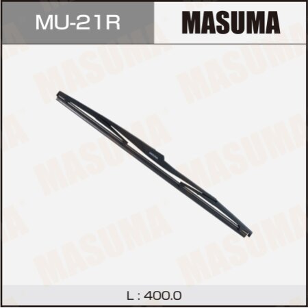 Щетка заднего стеклоочистителя Masuma 16" (400мм) пластиковая, крепление Roc Lock 5, MU-21R
