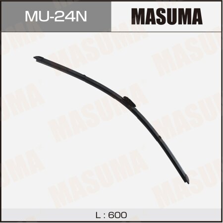 MASUMA MU-24N, Щетка стеклоочистителя 24" (600мм) бескаркасная, для ...