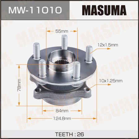 Ступичный узел Masuma, MW-11010