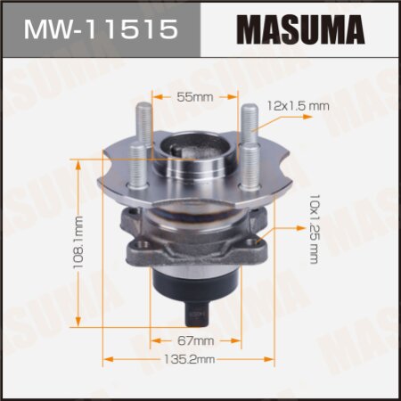 Ступичный узел Masuma, MW-11515
