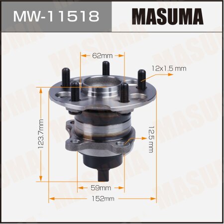 Ступичный узел Masuma, MW-11518