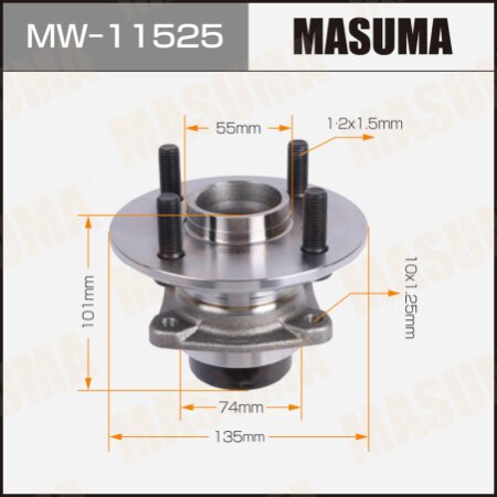 Ступичный узел Masuma, MW-11525
