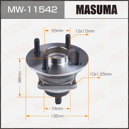 Ступичный узел Masuma, MW-11542