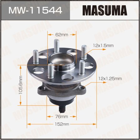Ступичный узел Masuma, MW-11544