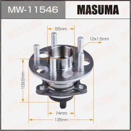 Ступичный узел Masuma, MW-11546