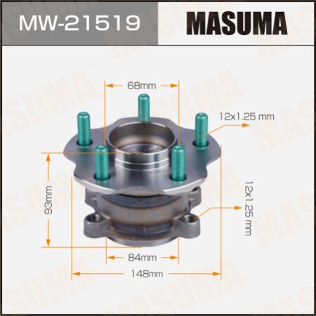 Ступичный узел Masuma, MW-21519