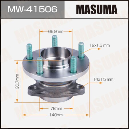 Ступичный узел Masuma, MW-41506