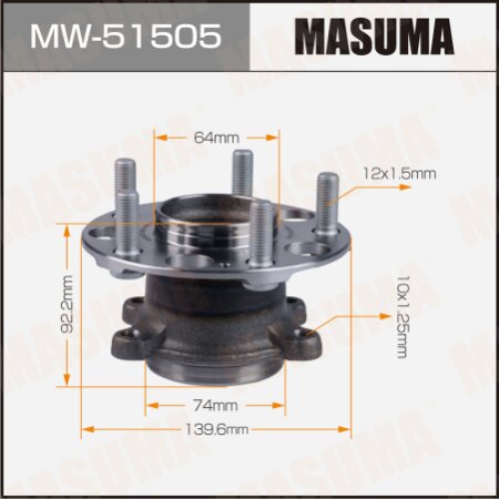 Ступичный узел Masuma, MW-51505
