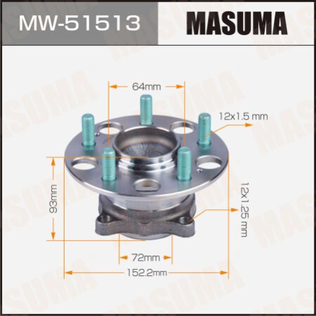Ступичный узел Masuma, MW-51513