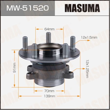 Ступичный узел Masuma, MW-51520