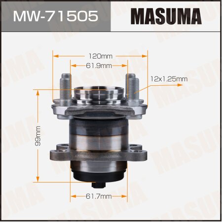 Ступичный узел Masuma, MW-71505