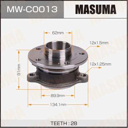Ступичный узел Masuma, MW-C0013