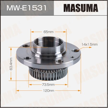 Ступичный узел Masuma, MW-E1531