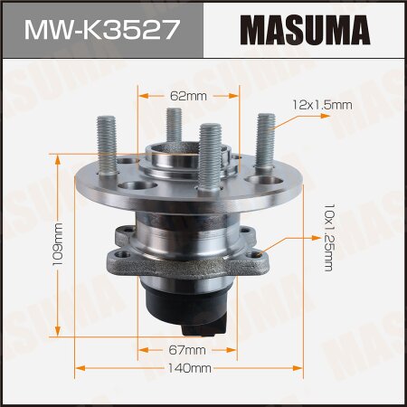 Ступичный узел Masuma, MW-K3527