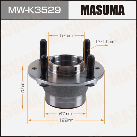 Ступичный узел Masuma, MW-K3529