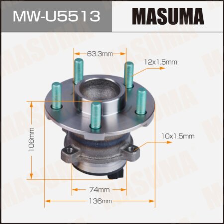 Ступичный узел Masuma, MW-U5513