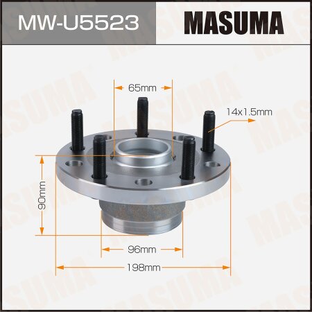Ступичный узел Masuma, MW-U5523