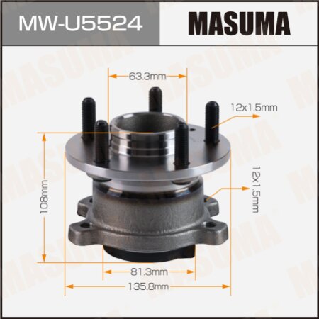 Ступичный узел Masuma, MW-U5524