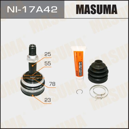 ШРУС наружный Masuma, NI-17A42