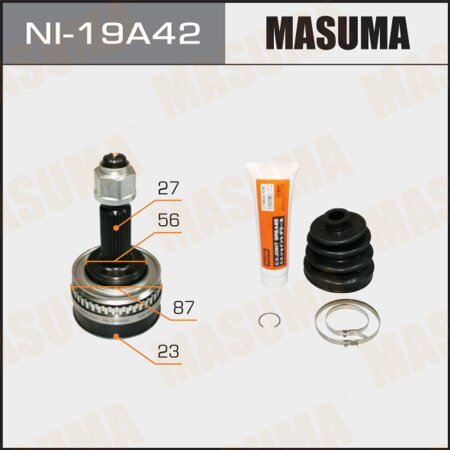 ШРУС наружный Masuma, NI-19A42