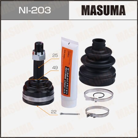 ШРУС наружный Masuma, NI-203