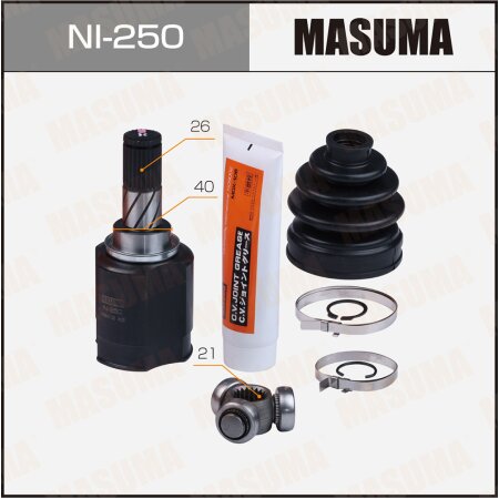 ШРУС внутренний Masuma, NI-250